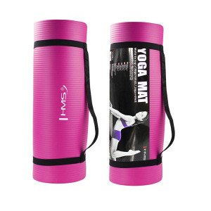 Podložka pre jogu HMS YM04 ružová | Fitness Lifestyle