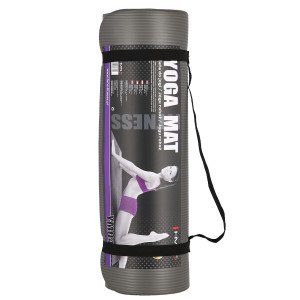 Podložka pre jogu HMS YM04 šedá | Fitness Lifestyle