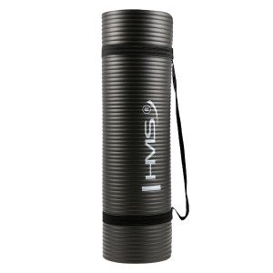 Podložka pre jogu HMS YM07 čierna | Fitness Lifestyle