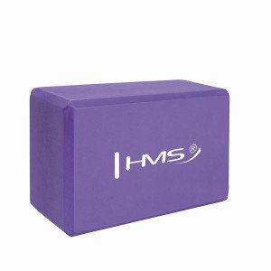 Jóga blok HMS KJ01 fialový | Fitness Lifestyle