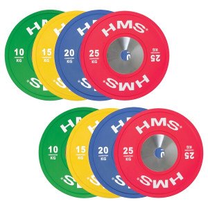 Súprava závodných olympijských kotúčov HMS TBR08 PRO | Fitness Lifestyle