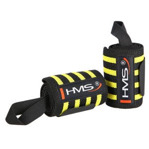 Omotávka zápästia HMS ONX05 žltá | Fitness Lifestyle