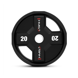 Olympijský polyuretánový kotúč HMS TPC20 20 kg | Fitness Lifestyle