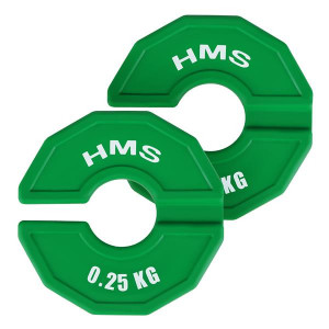 Progresívne ďalšie čepele HMS TSN25 2 x 0,25 kg | Fitness Lifestyle