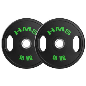 Sada pogumovaných olympijských diskov HMS TOG10 2 x 10 kg | Fitness Lifestyle