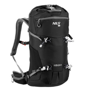 Turistický batoh NILS Camp NC1938 Kjolen čierny 40L | Fitness Lifestyle