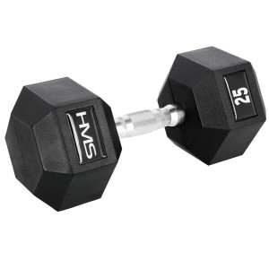 Hexagonálne jednoručka HMS 25 kg | Fitness Lifestyle