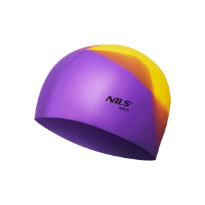 Silikónová čiapka NILS Aqua NQC Multicolor M11 | Fitness Lifestyle