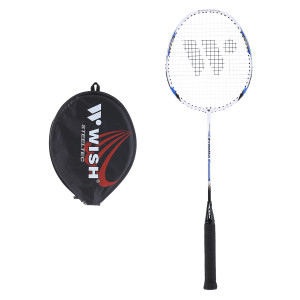 Bedmintonová raketa WISH Steeltec 9, modrá | Fitness Lifestyle