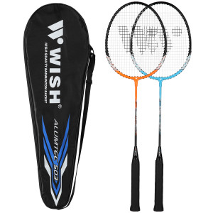Badmintonový set WISH Alumtec 505K modrý | Fitness Lifestyle