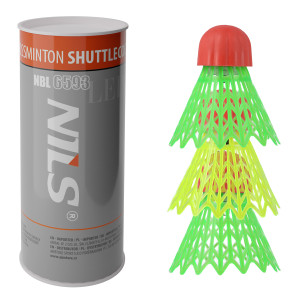 Crossmintonové loptičky s LED NILS NBL6593 3 ks | Fitness Lifestyle