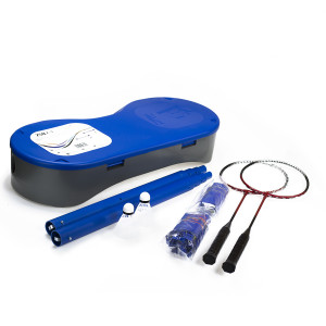 Zostava siete badminton / tenis + 2 x bedmintonové rakety ZSB 2v1 NILS | Fitness Lifestyle