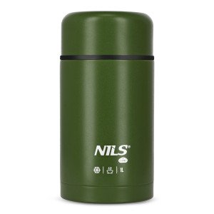 Thermos for Food Nils Camp NC3802 zelená 1000 ml | Fitness Lifestyle