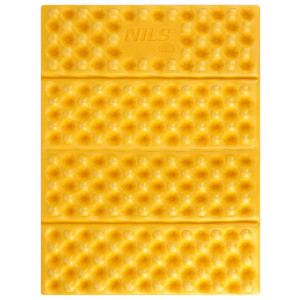 Skladacie penové sedadlo s reflexnou vrstvou nils camp nc17105 žltá | Fitness Lifestyle