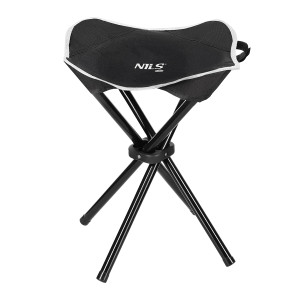 Skladacia stolička NILS Camp NC3010 čierna | Fitness Lifestyle