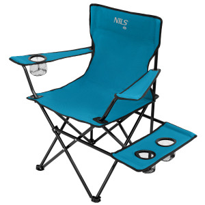 Skladacie kempingové stoličky Nils Camp NC3301 Modro-Gray | Fitness Lifestyle