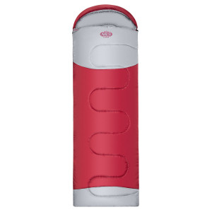 Predĺžený spací vak NILS Camp NC2008 bordó/sivý | Fitness Lifestyle