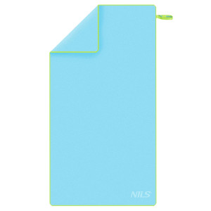 Uterák z mikrovlákna NILS NCR12 modrá/zelená | Fitness Lifestyle