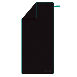 Uterák z mikrovlákna NILS NCR13 čierny/modrý | Fitness Lifestyle