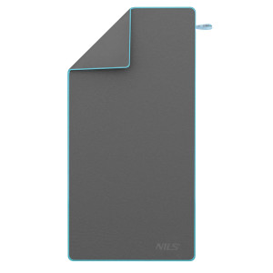 Uterák z mikrovlákna NILS NCR13 tmavo šedý/modrý | Fitness Lifestyle