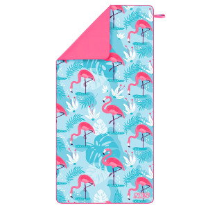 Uterák z mikrovlákna NILS Camp NCR14 plameniaky | Fitness Lifestyle