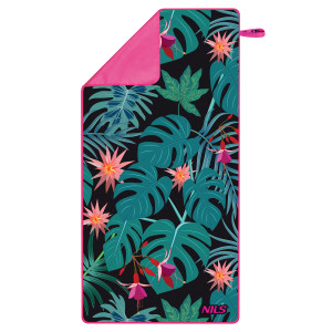 Uterák z mikrovlákna NILS Camp NCR14 listy | Fitness Lifestyle