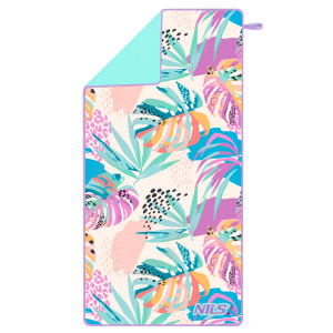 Uterák z mikrovlákna NILS Camp NCR14 flora | Fitness Lifestyle