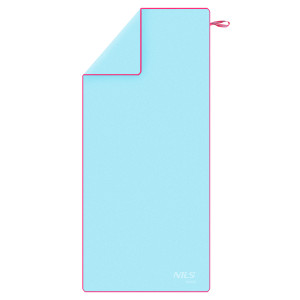 Uterák z mikrovlákna NILS aqua NAR13 svetlo modrý/ružový | Fitness Lifestyle