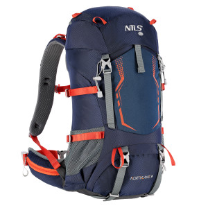 Turistický batoh NILS Camp NC1993 Northlake 30L + 10L modrý | Fitness Lifestyle