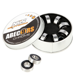 ABEC 9 RS CHROME LOŽISKÁ NILS EXTREME (8 KS BOX) | Fitness Lifestyle