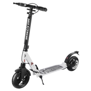 Kolobežka NILS Extreme HM208T biela | Fitness Lifestyle