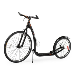 Scooter nils extrémne WHS261 čierna s čerpanými kolesami 26/20 “ | Fitness Lifestyle