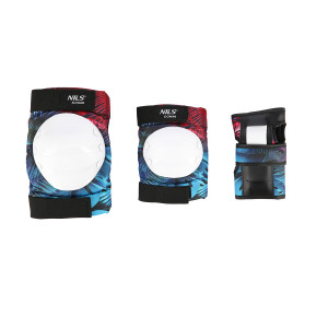 Súprava chráničov NILS Extreme H734 biela | Fitness Lifestyle