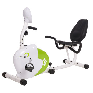 Magnetický recumbent HMS R9259 * bielo-zelený | Fitness Lifestyle