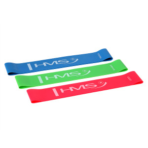 Sada fitness gum HMS GU04 Slim Set | Fitness Lifestyle