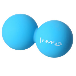 Dvojitá masážna lopta HMS BLC02 modrá - Lacrosse Ball | Fitness Lifestyle