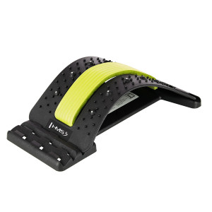 Podložka na preťahovanie a masáž chrbta HMS PRP02 zelená | Fitness Lifestyle