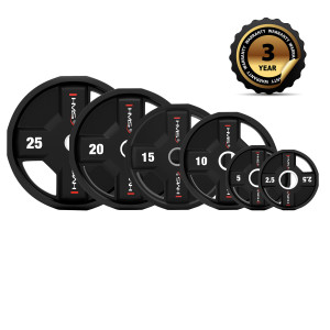 Olympijský polyuretánový kotúč HMS TPC02 2,5 kg | Fitness Lifestyle