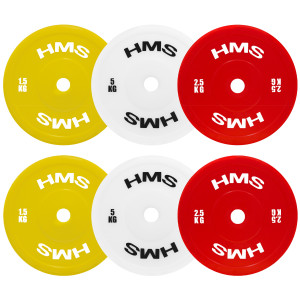 Sada technických diskov HMS TPP sada 2 x 1,5 - 5 kg | Fitness Lifestyle