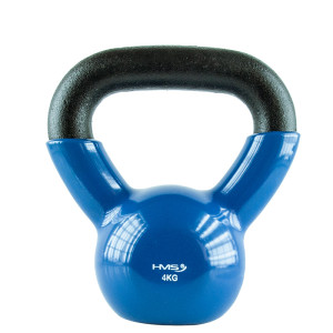 Kettlebell HMS KN 4kg potiahnutý vinylom | Fitness Lifestyle