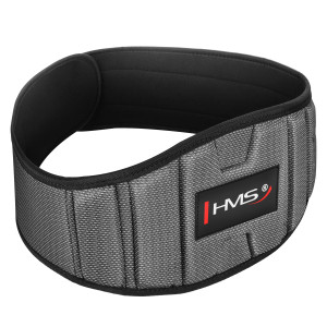 POSILŇOVACIE PÁS ŠEDÝ PA 3448 HMS | Fitness Lifestyle