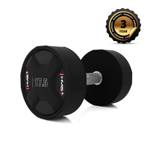 Polyuretánová jednoručka HMS HPC 17,5 kg | Fitness Lifestyle