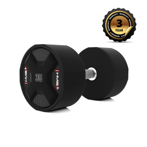 Polyuretánová jednoručka HMS HPC 35 kg | Fitness Lifestyle