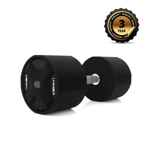 Polyuretánová jednoručka HMS HPC 45 kg | Fitness Lifestyle