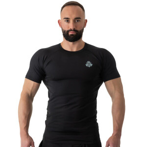Pánske tréningové tričko DBX BUSHIDO Rashguard RS Black | Fitness Lifestyle