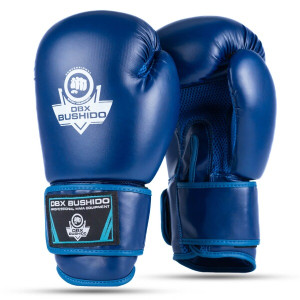 Boxerské rukavice DBX BUSHIDO ARB-407-Blue | Fitness Lifestyle
