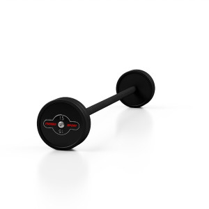 Rovná, obojručná činka MARBO MW-SG-15, 15 kg, čierna | Fitness Lifestyle