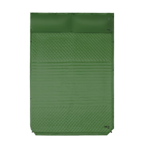Samonafukovacia dvojosobová karimatka NILS CAMP NC4060 zelená | Fitness Lifestyle