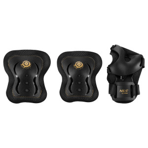 Súprava chráničov NILS Extreme H320 Fly zlatá | Fitness Lifestyle