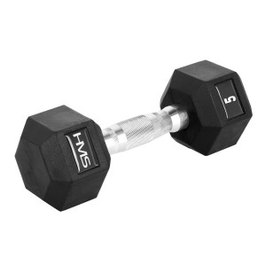 Hexagonálna jednoručka HMS 5 kg | Fitness Lifestyle